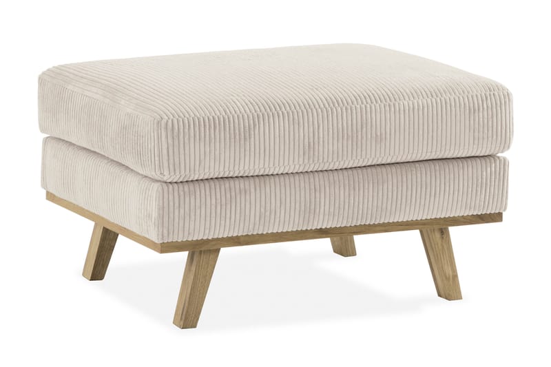 Copenhagen Fotskammel Cordfløyel - Beige - Møbler - Stoler & lenestoler - Krakk - Fotskammel