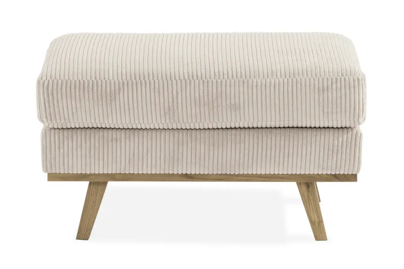 Copenhagen Fotskammel Cordfløyel - Beige - Møbler - Stoler & lenestoler - Krakk - Fotskammel