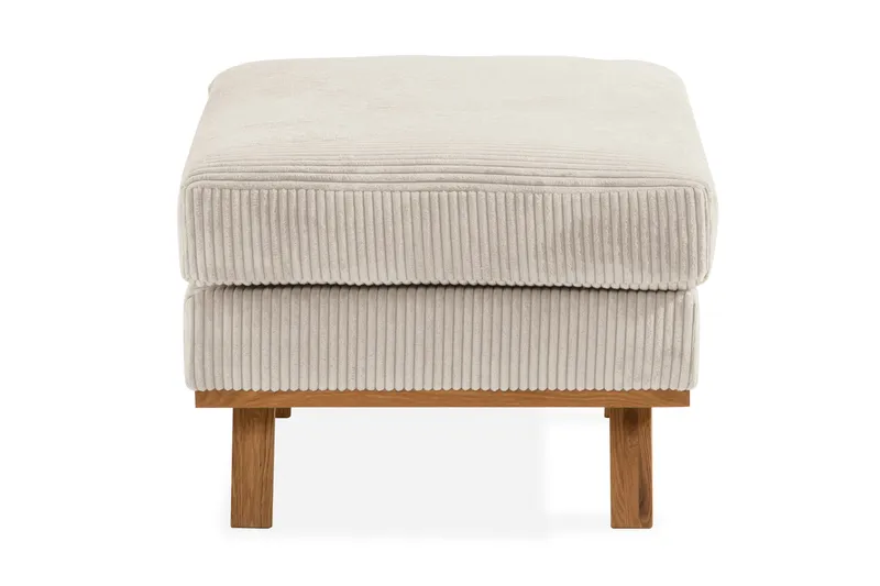 Copenhagen Fotskammel Cordfløyel - Beige - Møbler - Stoler & lenestoler - Krakk - Fotskammel
