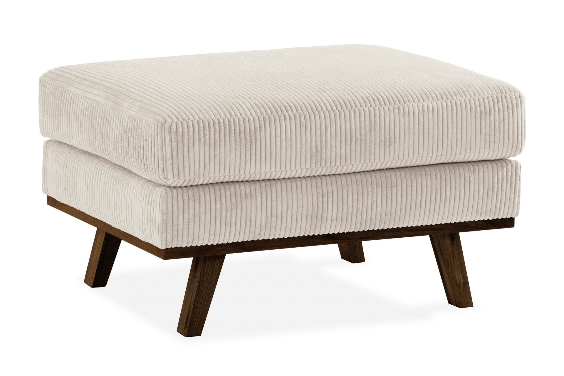 Copenhagen Fotskammel Cordfløyel - Beige