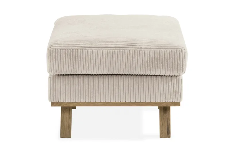 Copenhagen Fotskammel Cordfløyel - Beige - Møbler - Stoler & lenestoler - Krakk - Fotskammel