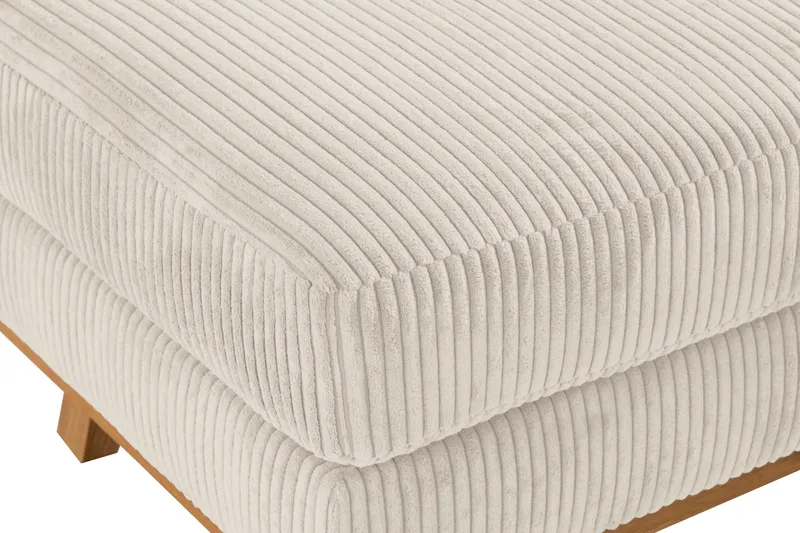 Copenhagen Fotskammel Cordfløyel - Beige - Møbler - Stoler & lenestoler - Krakk - Fotskammel