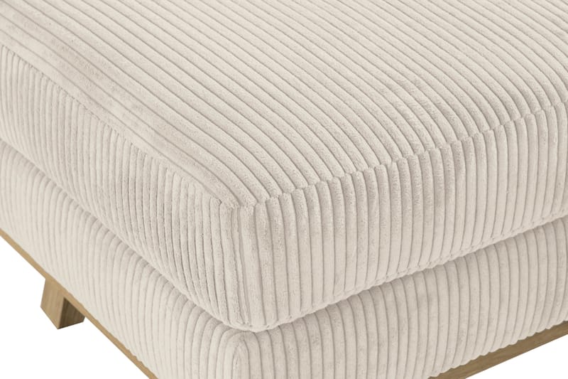 Copenhagen Fotskammel Cordfløyel - Beige - Møbler - Stoler & lenestoler - Krakk - Fotskammel
