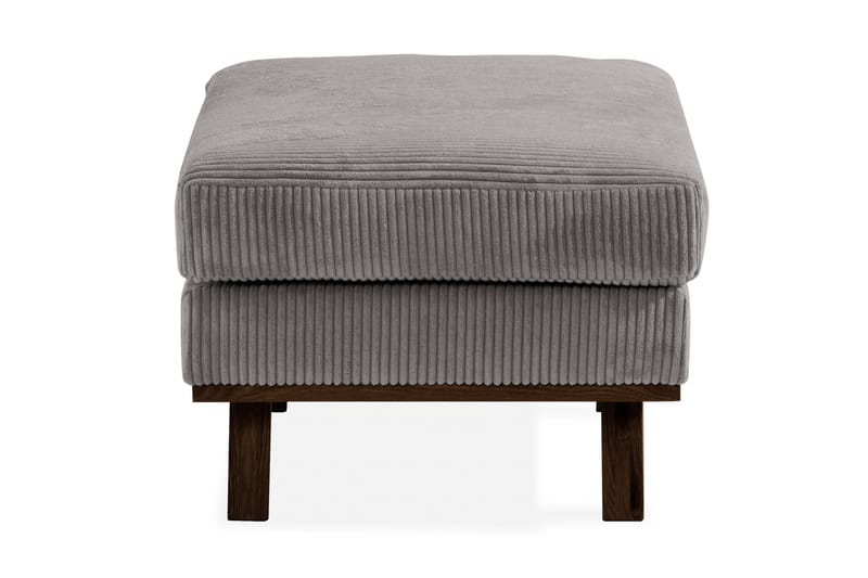Copenhagen Fotskammel Cordfløyel - Grå - Møbler - Stoler & lenestoler - Krakk - Fotskammel
