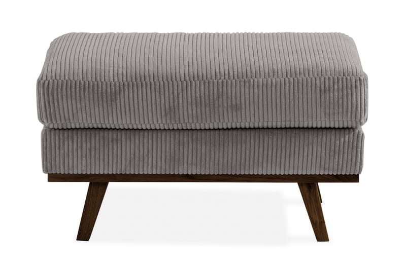 Copenhagen Fotskammel Cordfløyel - Grå - Møbler - Stoler & lenestoler - Krakk - Fotskammel