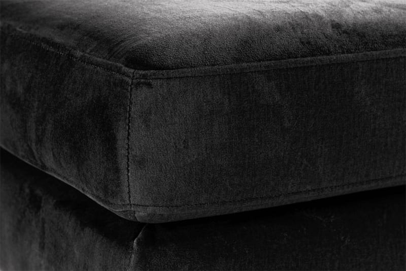 Copenhagen Fotskammel Fløyel - Grå - Møbler - Stoler & lenestoler - Krakk - Fotskammel