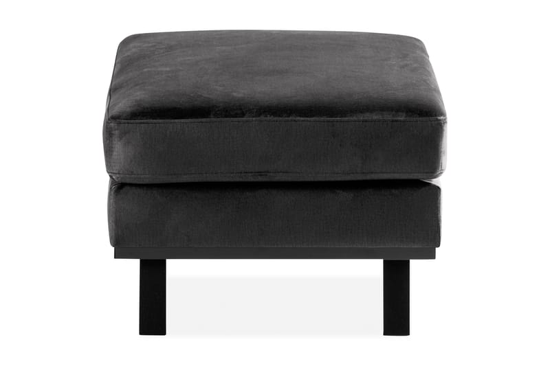 Copenhagen Fotskammel Fløyel - Grå - Møbler - Stoler & lenestoler - Krakk - Fotskammel