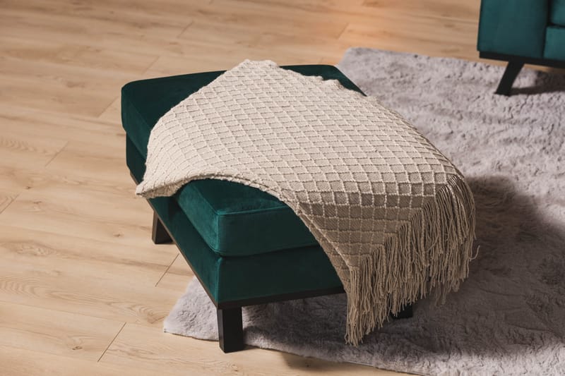 Copenhagen Fotskammel Fløyel - Grønn - Møbler - Stoler & lenestoler - Krakk - Fotskammel