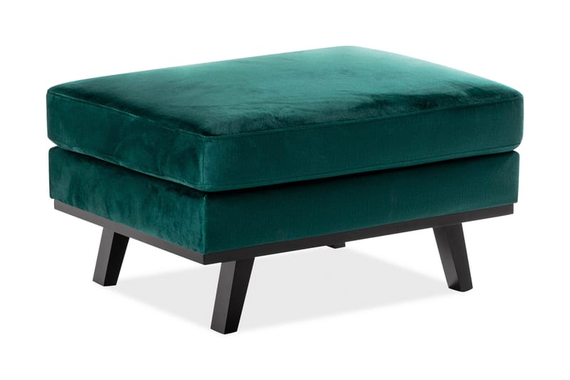 Copenhagen Fotskammel Fløyel - Grønn - Møbler - Stoler & lenestoler - Krakk - Fotskammel