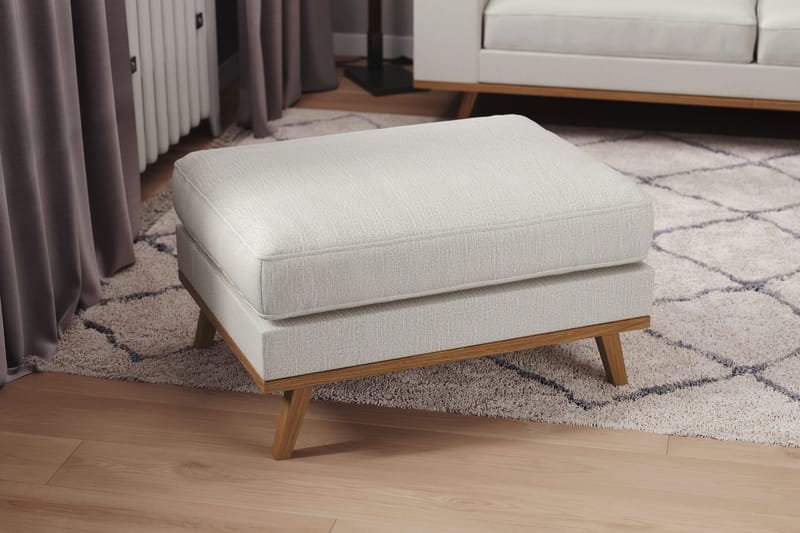 Copenhagen Fotskammel Lin - Beige - Møbler - Stoler & lenestoler - Krakk - Fotskammel