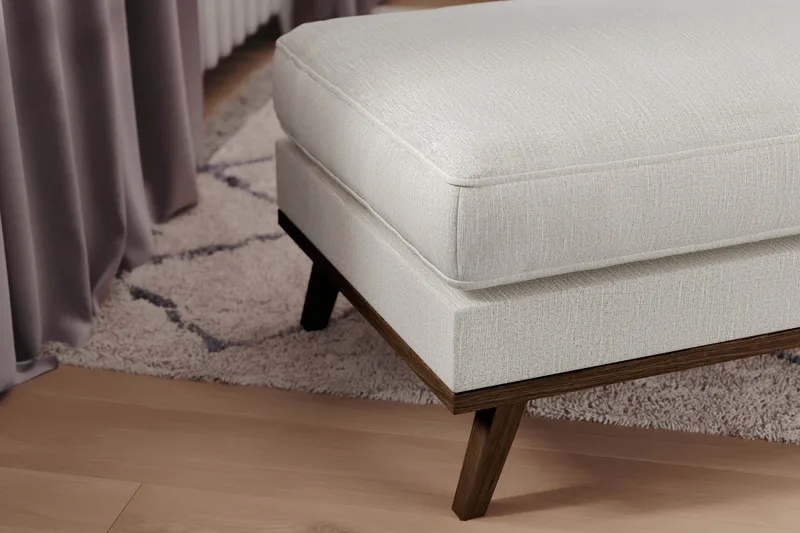 Copenhagen Fotskammel Lin - Beige - Møbler - Stoler & lenestoler - Krakk - Fotskammel