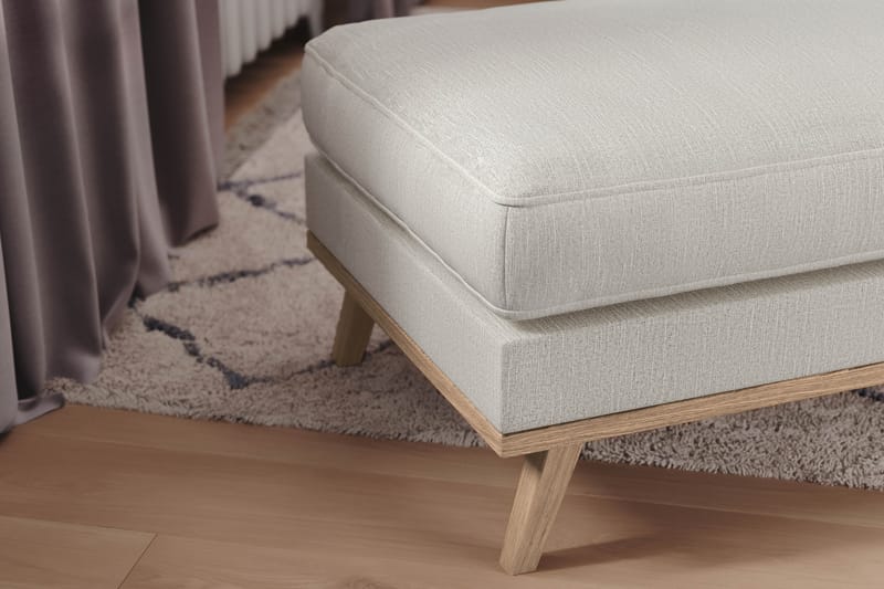 Copenhagen Fotskammel Lin - Beige - Møbler - Stoler & lenestoler - Krakk - Fotskammel