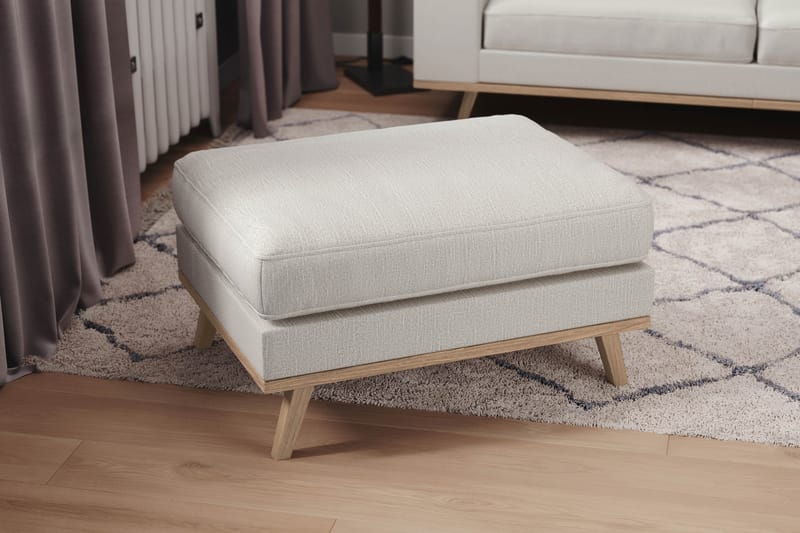 Copenhagen Fotskammel Lin - Beige - Møbler - Stoler & lenestoler - Krakk - Fotskammel