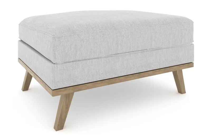 Copenhagen Fotskammel Lin - Grå - Møbler - Stoler & lenestoler - Krakk - Fotskammel