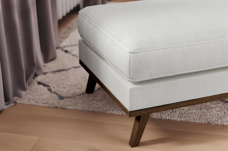 Copenhagen Fotskammel Lin - Grå - Møbler - Stoler & lenestoler - Krakk - Fotskammel