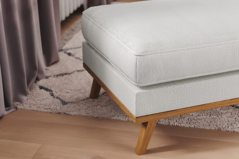 Copenhagen Fotskammel Lin - Grå - Møbler - Stoler & lenestoler - Krakk - Fotskammel