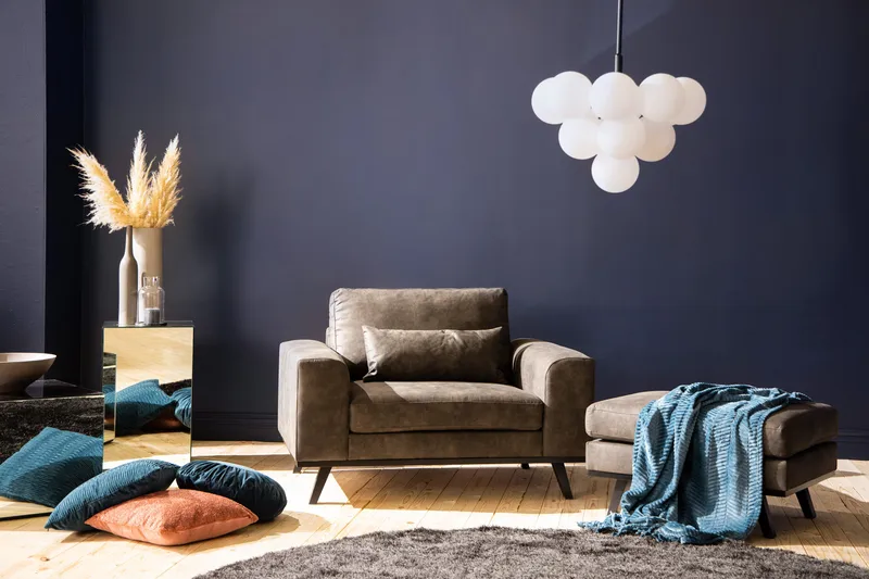 Copenhagen Fotskammel - Mørkegrå - Møbler - Stoler & lenestoler - Krakk - Fotskammel