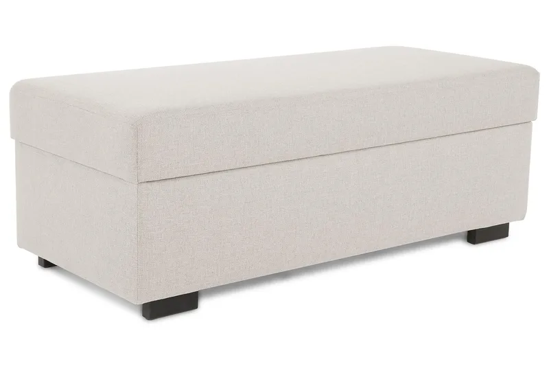 Crazy Fotskammel med Oppbevaring 120x50 - Beige - Møbler - Stoler & lenestoler - Krakk - Fotskammel