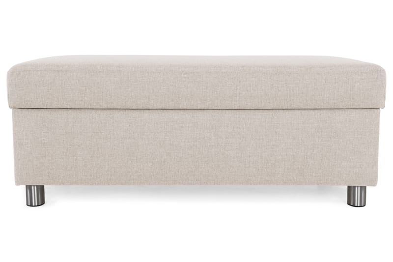 Crazy Fotskammel med Oppbevaring 120x50 - Beige - Møbler - Stoler & lenestoler - Krakk - Fotskammel