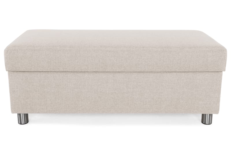 Crazy Fotskammel med Oppbevaring 120x50 - Beige - Møbler - Stoler & lenestoler - Krakk - Fotskammel
