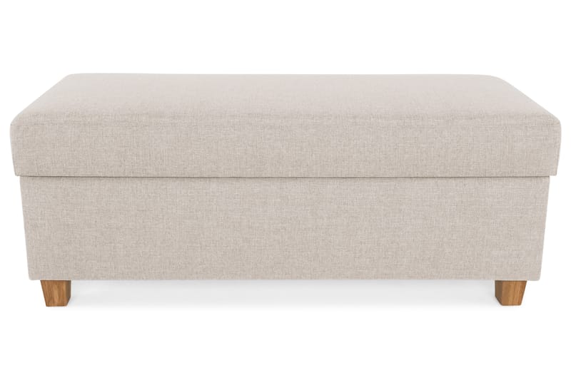 Crazy Fotskammel med Oppbevaring 120x50 - Beige - Møbler - Stoler & lenestoler - Krakk - Fotskammel