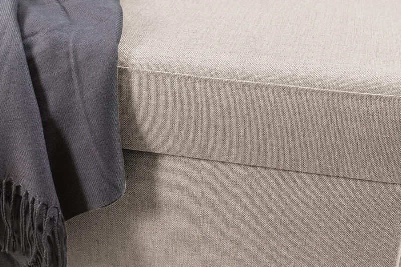 Crazy Fotskammel med Oppbevaring 120x50 - Beige - Møbler - Stoler & lenestoler - Krakk - Fotskammel