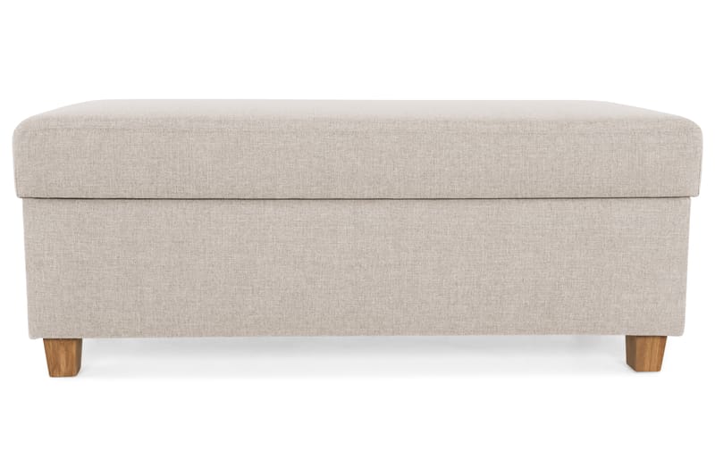Crazy Fotskammel med Oppbevaring 120x50 - Beige - Møbler - Stoler & lenestoler - Krakk - Fotskammel