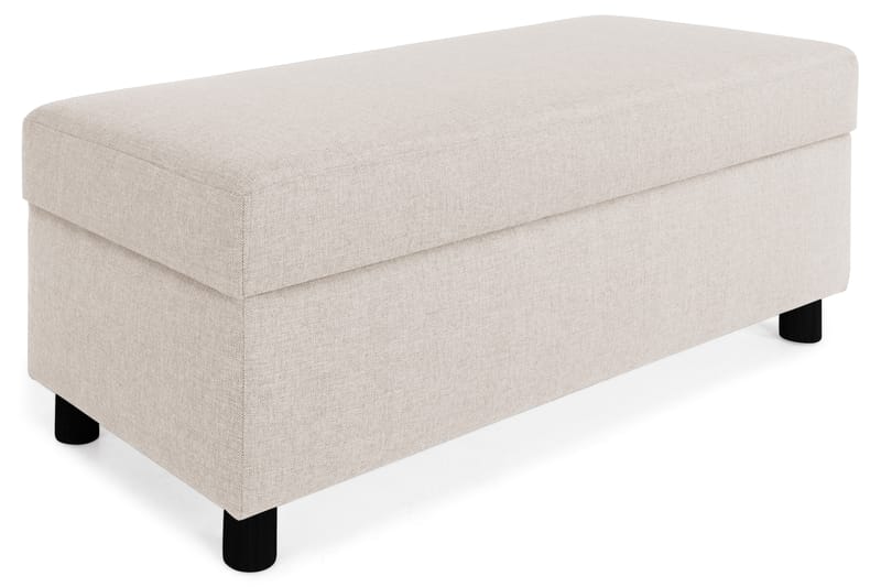 Crazy Fotskammel med Oppbevaring 120x50 - Beige - Møbler - Stoler & lenestoler - Krakk - Fotskammel