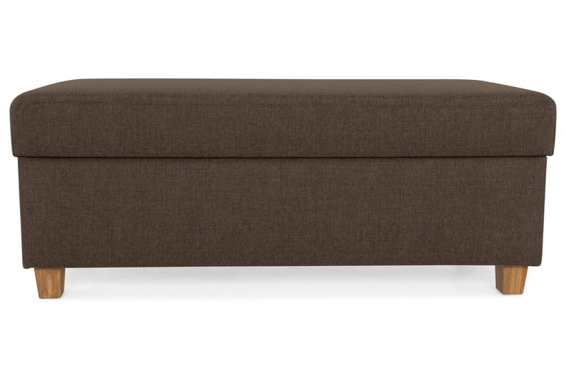 Crazy Fotskammel med Oppbevaring 120x50 - Brun - Møbler - Stoler & lenestoler - Krakk - Fotskammel