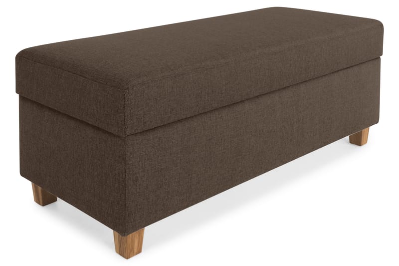 Crazy Fotskammel med Oppbevaring 120x50 - Brun - Møbler - Stoler & lenestoler - Krakk - Fotskammel