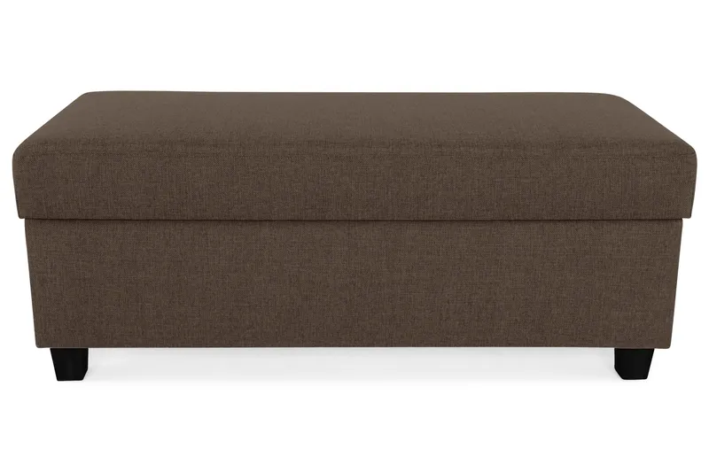 Crazy Fotskammel med Oppbevaring 120x50 - Brun - Møbler - Stoler & lenestoler - Krakk - Fotskammel