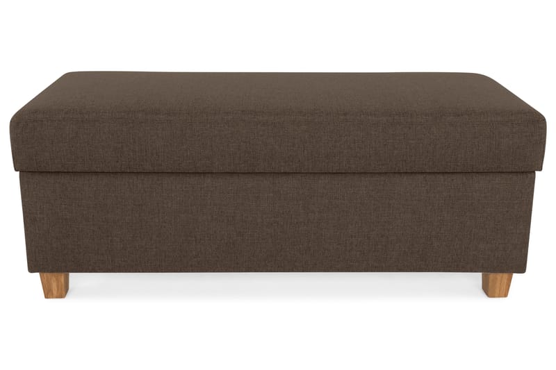 Crazy Fotskammel med Oppbevaring 120x50 - Brun - Møbler - Stoler & lenestoler - Krakk - Fotskammel