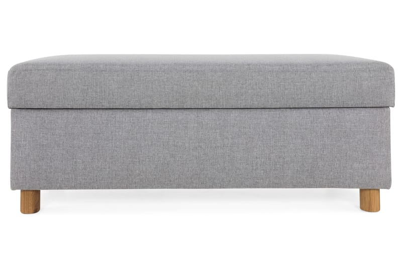 Crazy Fotskammel med Oppbevaring 120x50 - Lysegrå - Møbler - Stoler & lenestoler - Krakk - Fotskammel