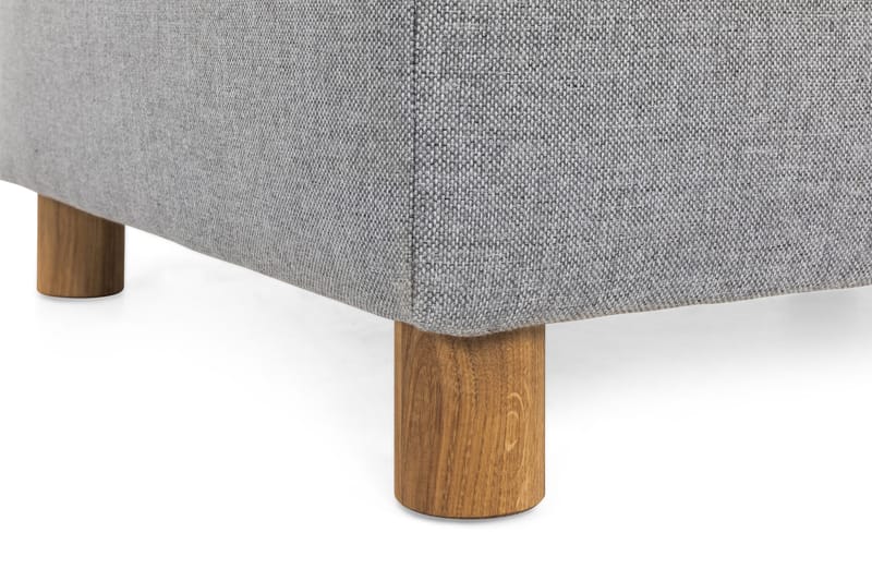 Crazy Fotskammel med Oppbevaring 120x50 - Lysegrå - Møbler - Stoler & lenestoler - Krakk - Fotskammel