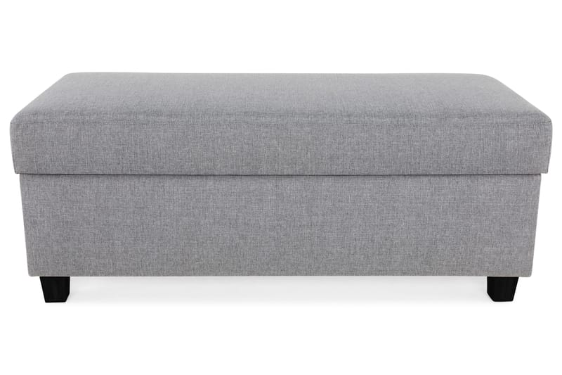 Crazy Fotskammel med Oppbevaring 120x50 - Lysegrå - Møbler - Stoler & lenestoler - Krakk - Fotskammel