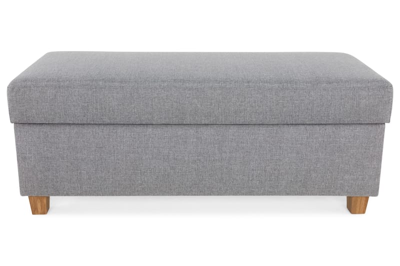 Crazy Fotskammel med Oppbevaring 120x50 - Lysegrå - Møbler - Stoler & lenestoler - Krakk - Fotskammel