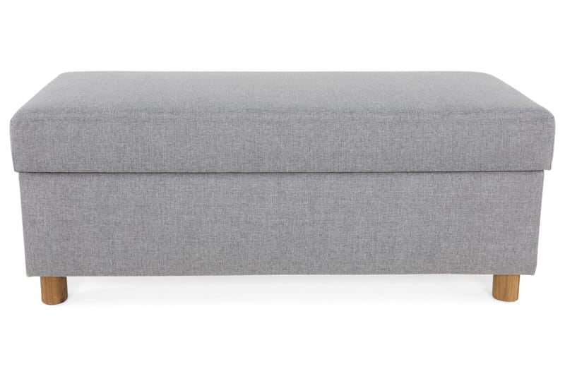 Crazy Fotskammel med Oppbevaring 120x50 - Lysegrå - Møbler - Stoler & lenestoler - Krakk - Fotskammel