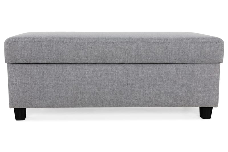Crazy Fotskammel med Oppbevaring 120x50 - Lysegrå - Møbler - Stoler & lenestoler - Krakk - Fotskammel