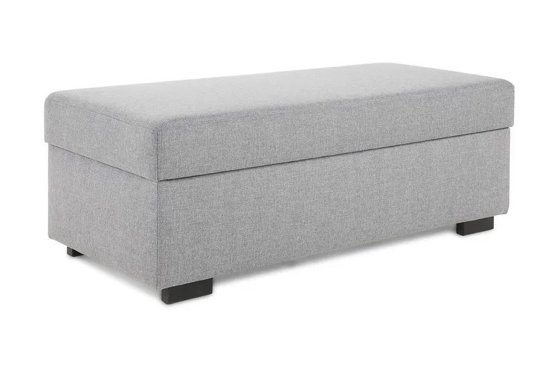 Crazy Fotskammel med Oppbevaring 120x50 - Lysegrå - Møbler - Stoler & lenestoler - Krakk - Fotskammel