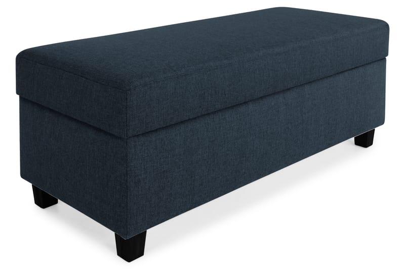 Crazy Fotskammel med Oppbevaring 120x50, Mørkeblå