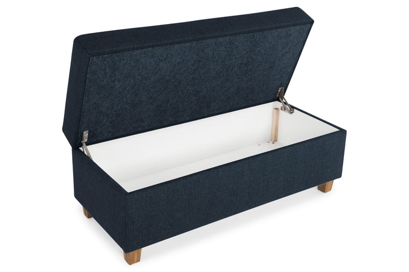 Crazy Fotskammel med Oppbevaring 120x50 - Mørkeblå - Møbler - Stoler & lenestoler - Krakk - Fotskammel