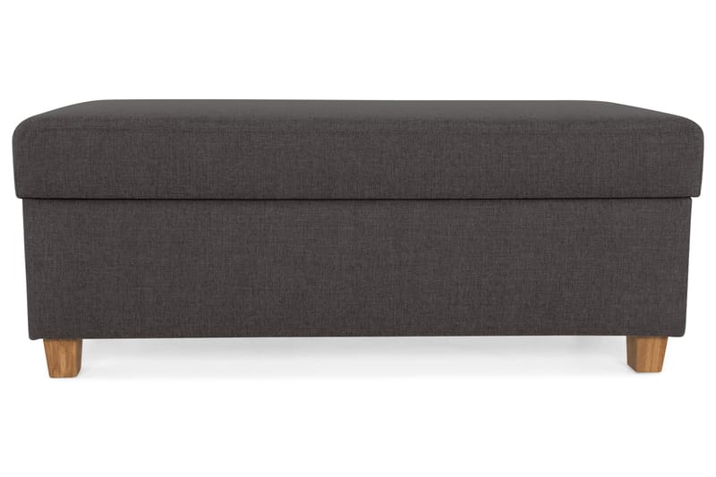 Crazy Fotskammel med Oppbevaring 120x50 - Mørkegrå - Møbler - Stoler & lenestoler - Krakk - Fotskammel