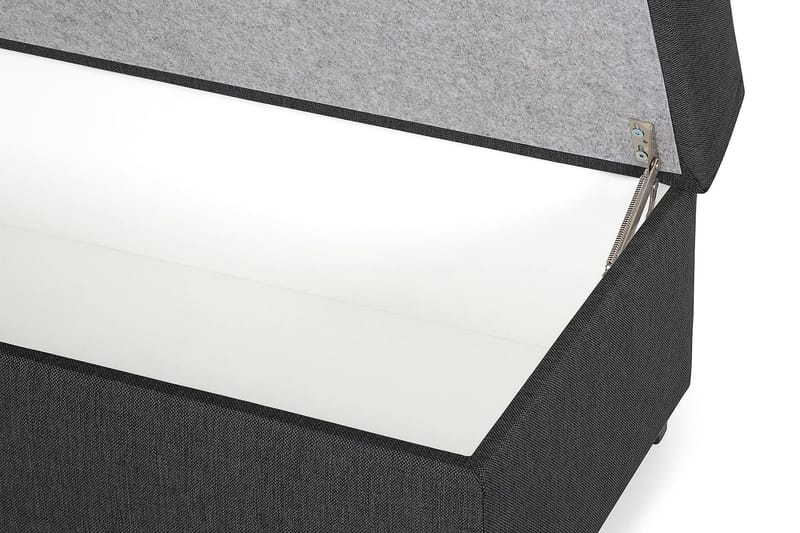 Crazy Fotskammel med Oppbevaring 120x50 - Mørkegrå - Møbler - Stoler & lenestoler - Krakk - Fotskammel