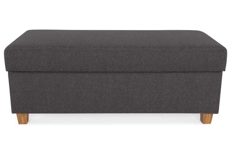 Crazy Fotskammel med Oppbevaring 120x50 - Mørkegrå - Møbler - Stoler & lenestoler - Krakk - Fotskammel