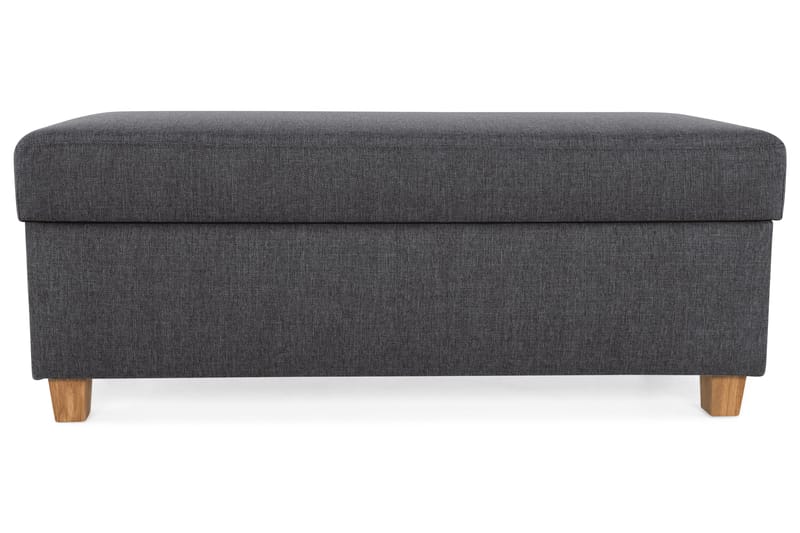 Crazy Fotskammel med Oppbevaring 120x50 - Mørkegrå - Møbler - Stoler & lenestoler - Krakk - Fotskammel