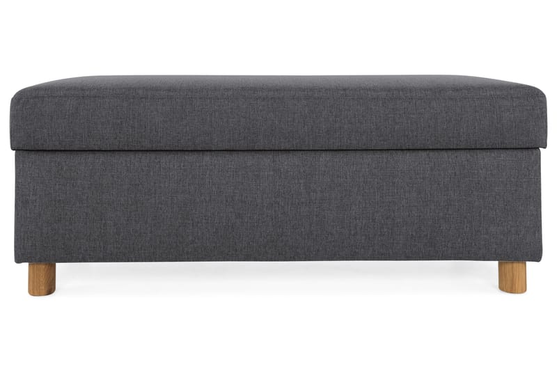 Crazy Fotskammel med Oppbevaring 120x50 - Mørkegrå - Møbler - Stoler & lenestoler - Krakk - Fotskammel