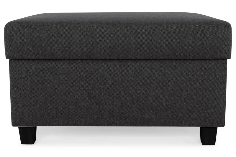 Crazy Fotskammel med Oppbevaring 80x65 - Antrasitt - Møbler - Stoler & lenestoler - Krakk - Fotskammel