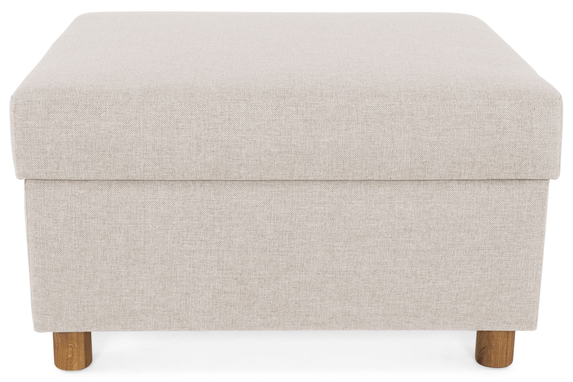 Crazy Fotskammel med Oppbevaring 80x65 - Beige - Møbler - Stoler & lenestoler - Krakk - Fotskammel