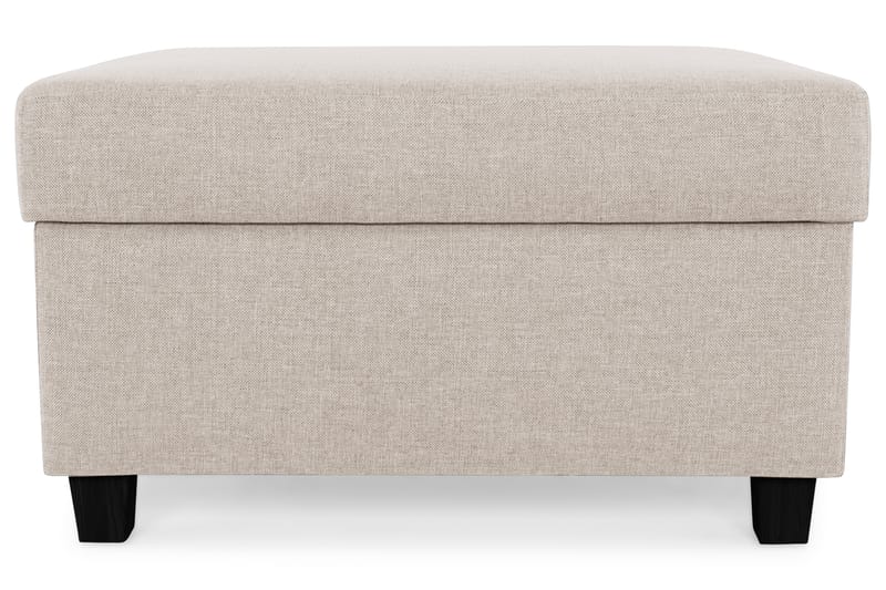 Crazy Fotskammel med Oppbevaring 80x65 - Beige - Møbler - Stoler & lenestoler - Krakk - Fotskammel