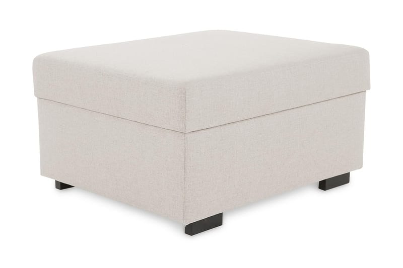 Crazy Fotskammel med Oppbevaring 80x65 - Beige - Møbler - Stoler & lenestoler - Krakk - Fotskammel